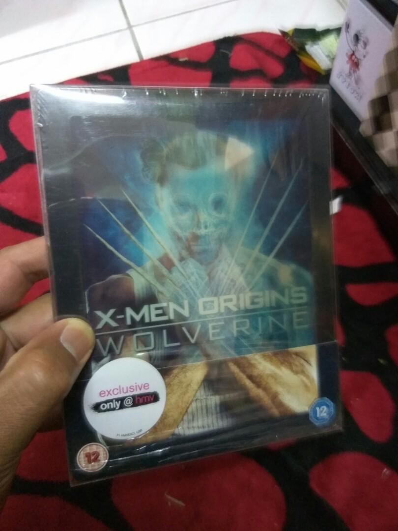 Bluray the wolverine & xmen origins wolverine blu ray lenticular cover