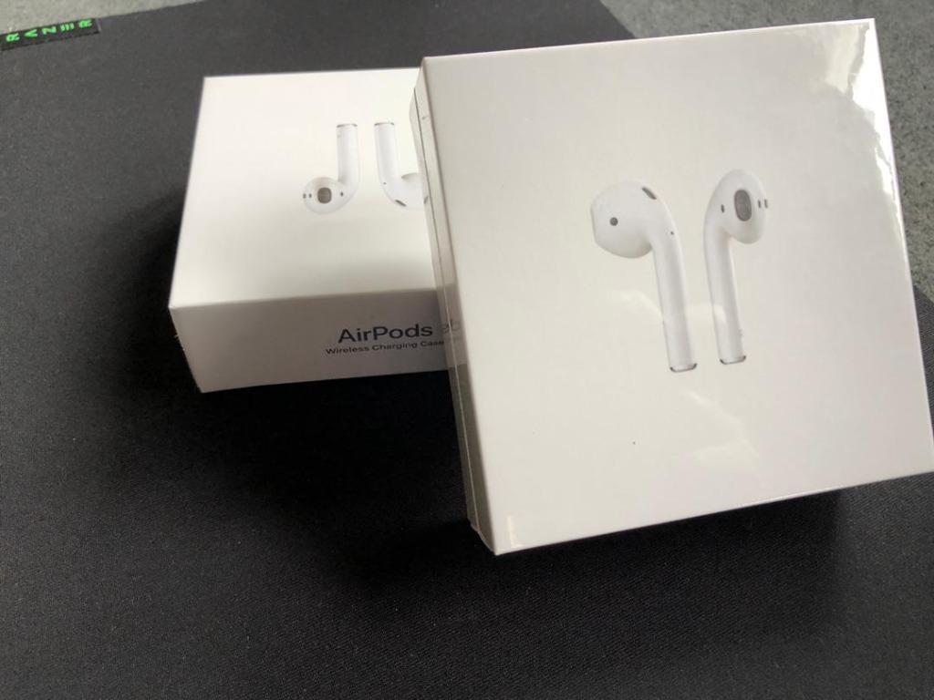 BNIB Apple AirPods 2 with Wireless Charging Case Gen 2.0 Audio Earphones on Carousell