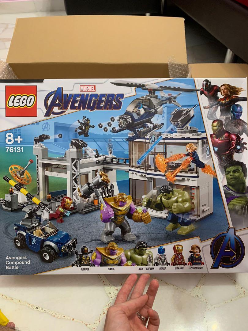 76131 avengers compound battle discount