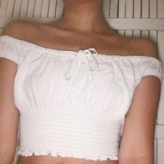 brandy melville peasant top