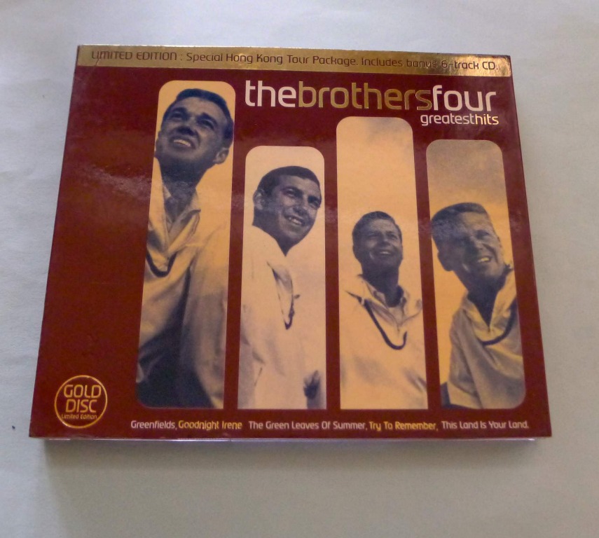 Brothers Four Greatest Hits ASIA版2CDs唱片金碟版本, 興趣及遊戲