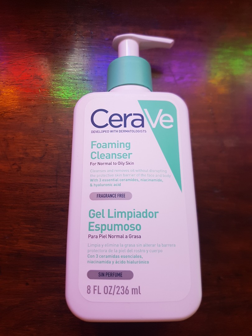 cerave foaming cleanser 236
