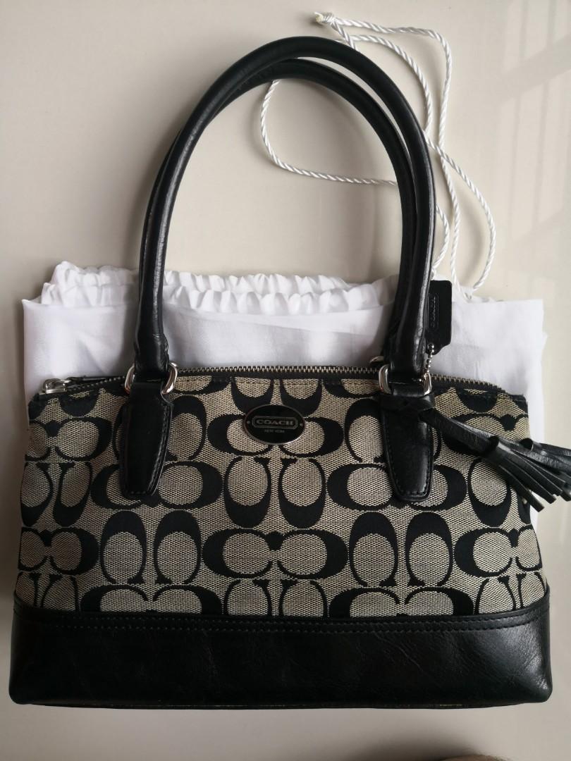 Coach monogram clearance handbag