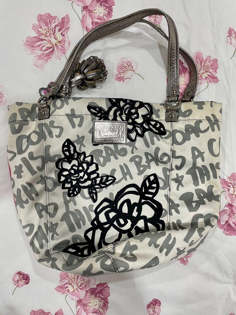 Coach poppy store flower purse