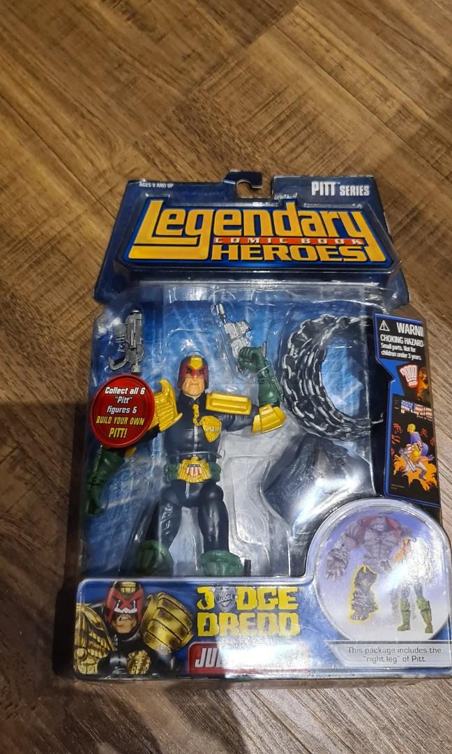  Legendary Heroes Series 1 Set Of 8 With Build A Pitt : Toys &  Games