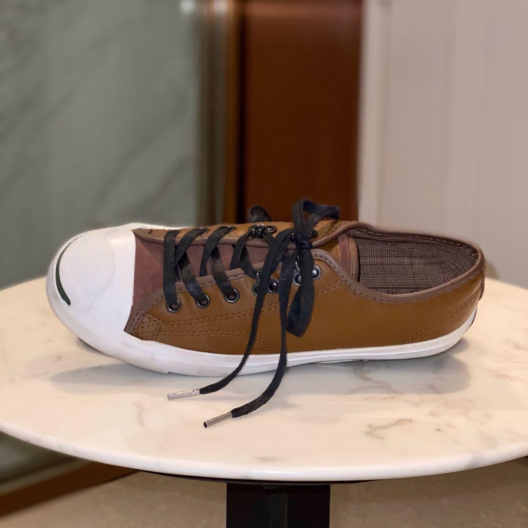 jack purcell brown leather converse