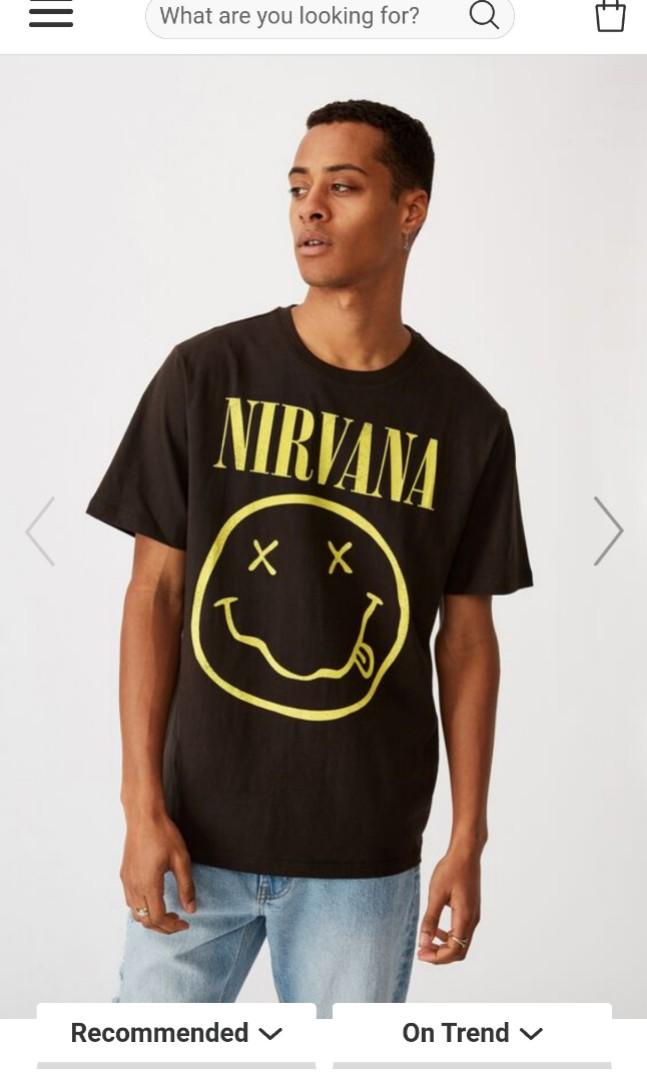 Cotton On Nirvana Graphic Tee, Men's 