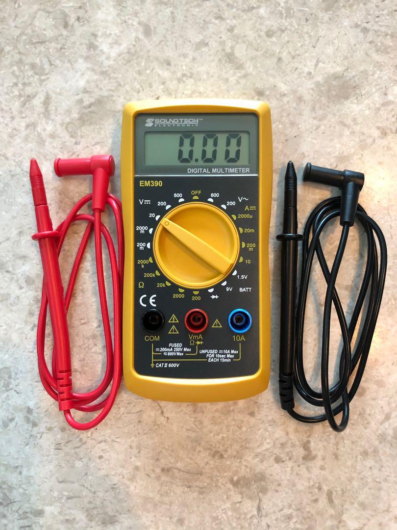 Digital Multimeter, Health & Nutrition, Health Monitors & Weighing ...
