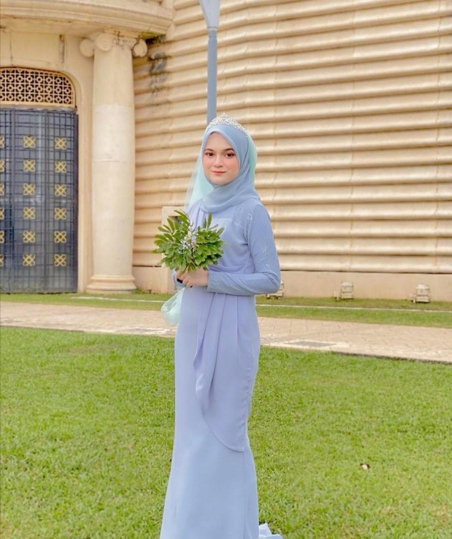 Dress tunang dress nikah dress raya Women s Fashion Muslimah