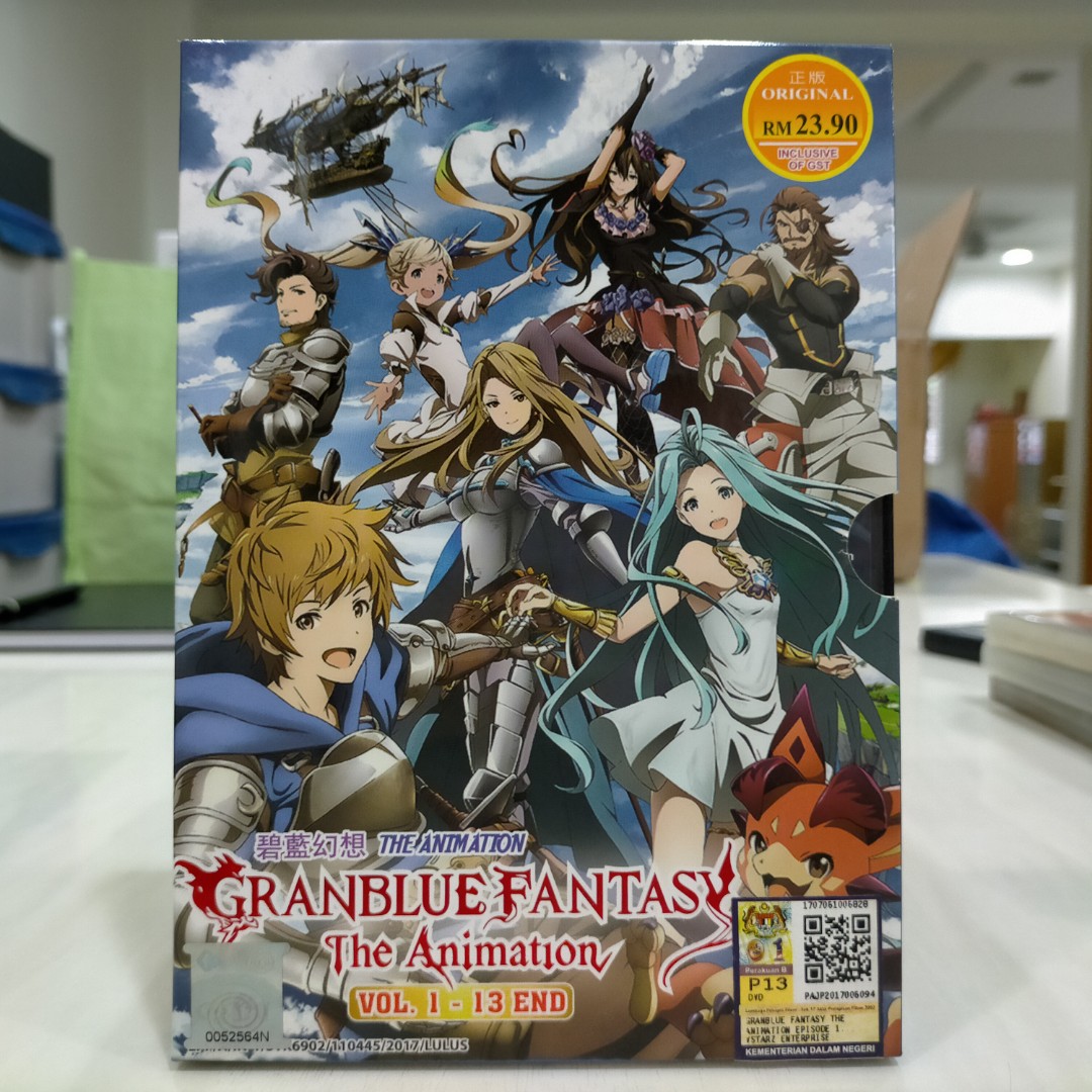 Granblue Fantasy The Animation Season 1 2 (1-25end) Anime DVD Eng