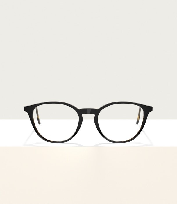 EO Moleskin Black eyeglasses with transition lens and anti radiation ...