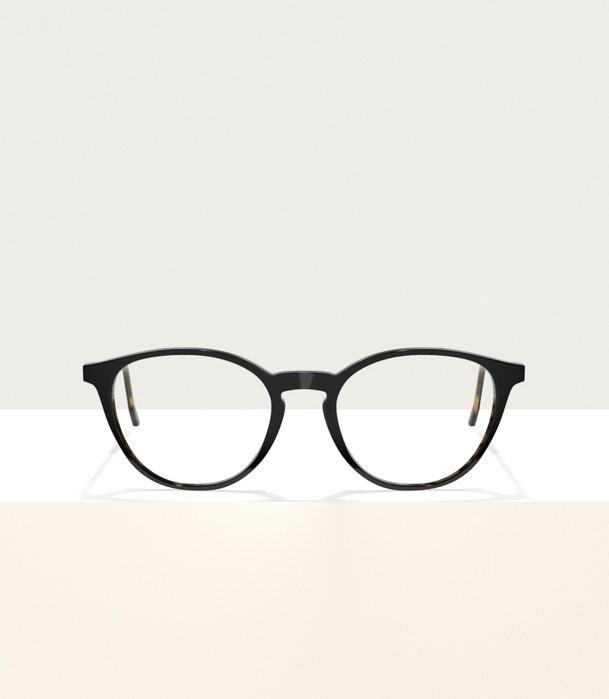 EO Moleskin Black eyeglasses with transition lens and anti radiation
