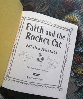 Faith and the Rocket Cat Book by Patrick Jennings