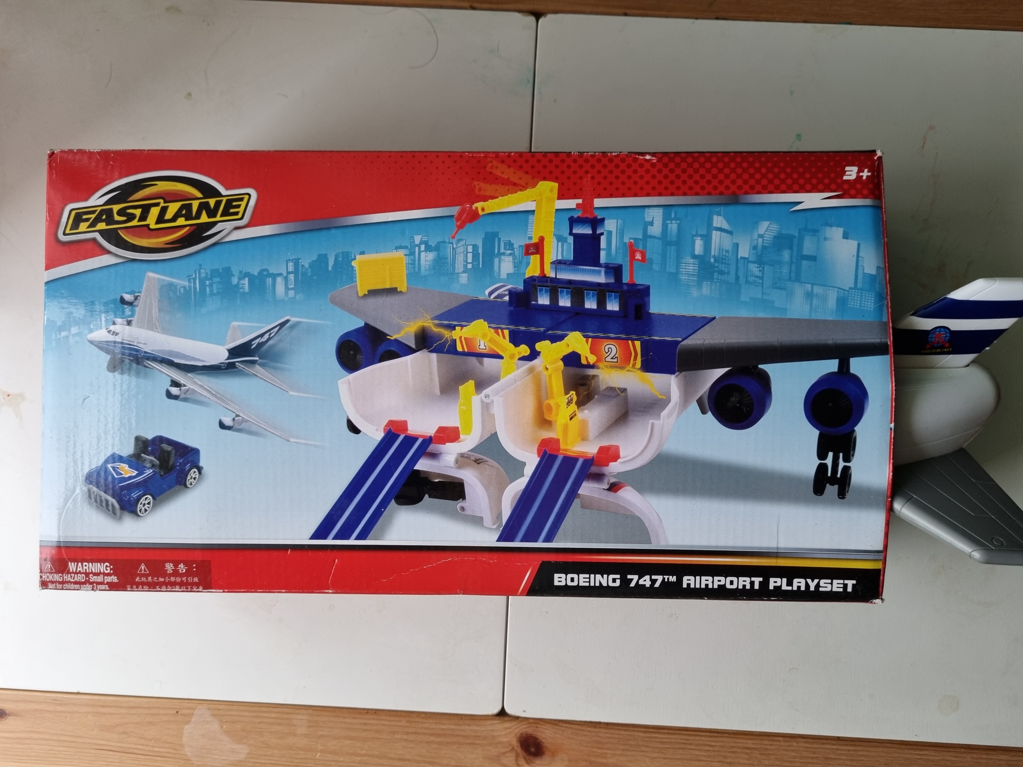 Fast lane shop airport playset