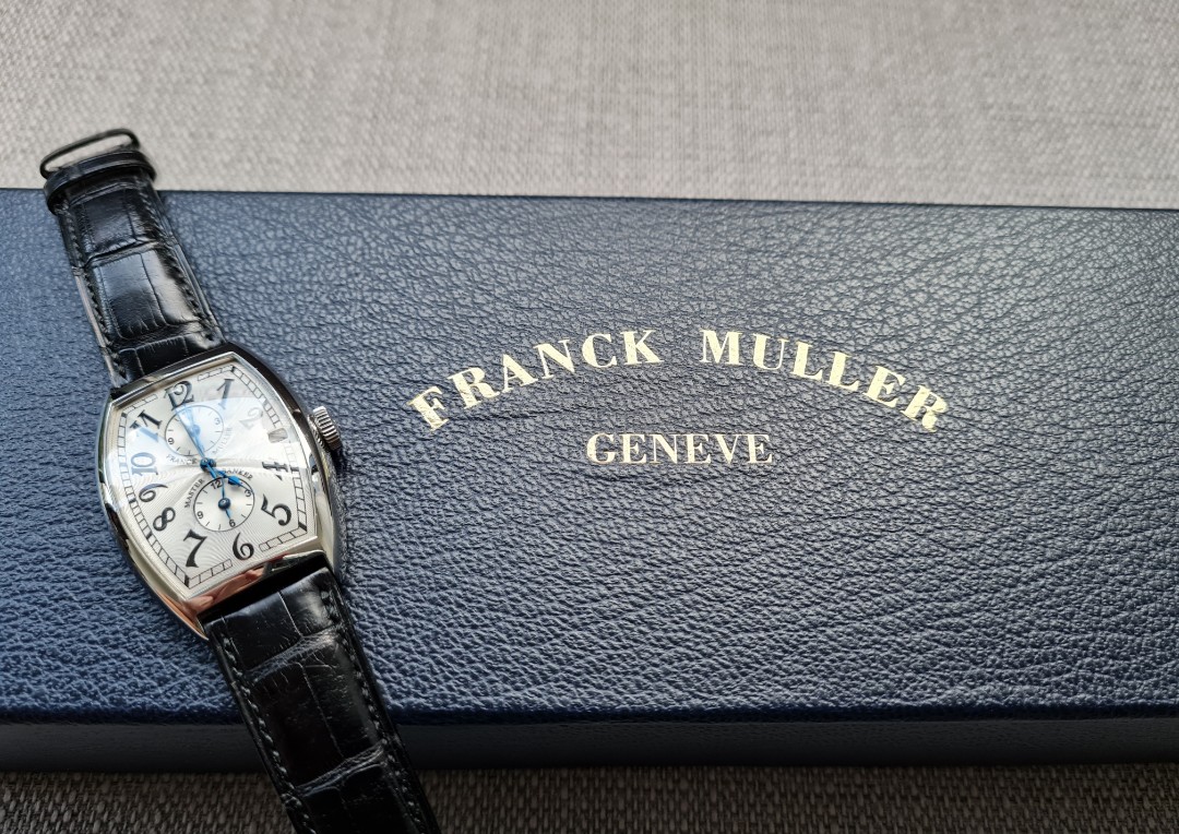 Franck muller master discount banker 5850 mb