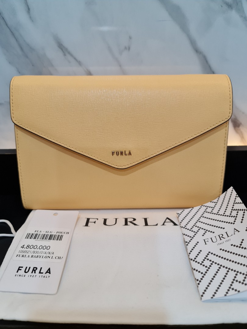 Furla babylon best sale l chain wallet