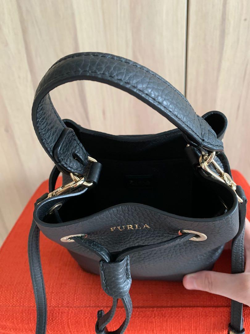 Furla stacy mini bucket bag clearance