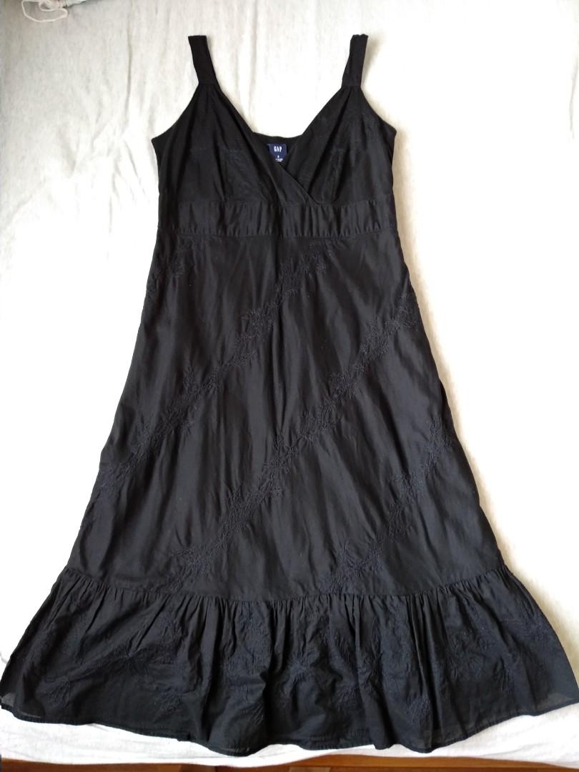 Black sleeveless sundress clearance