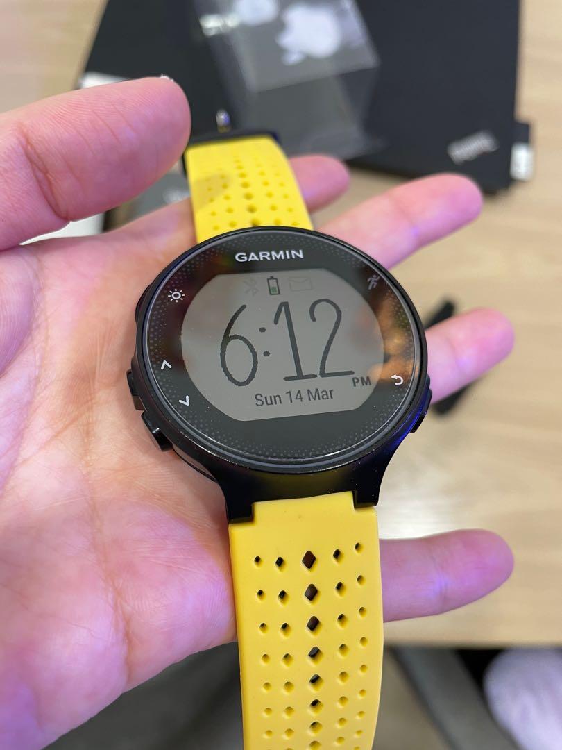 Garmin 235 top yellow