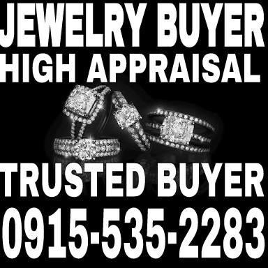 GOLD JEWELRY BUYER (Category: Luxury Accessories) located in Quezon City. Submitted by jewelrybuyermetromanila (Listing ID 1075185314, Image 1). Description: BUYING ALL KINDS OF JEWELRY IN CASH BASIS GOLD/WHITE GOLDJEWELRY set/scrap/broken 8k/10k/14k/18k/22/24k/ DIAMONDS JEWELRY set/loose stone/carat size/gold setting PLATINUM JEWELRY scrap/ring/earings/necklace/etc SWISS WATCHES/HIGH END WATCH You can also trade your old or defectives jewelries 