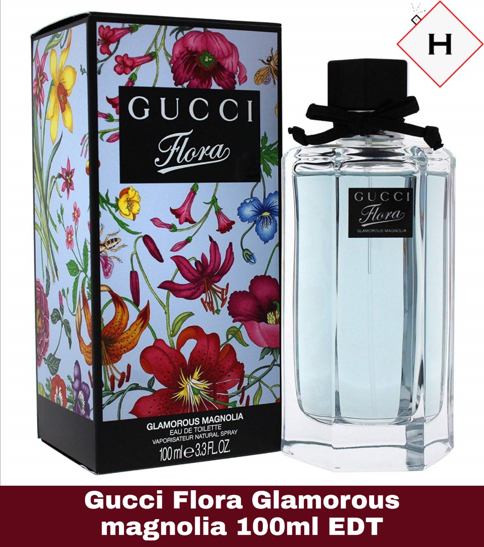 gucci flora perfume glamorous magnolia