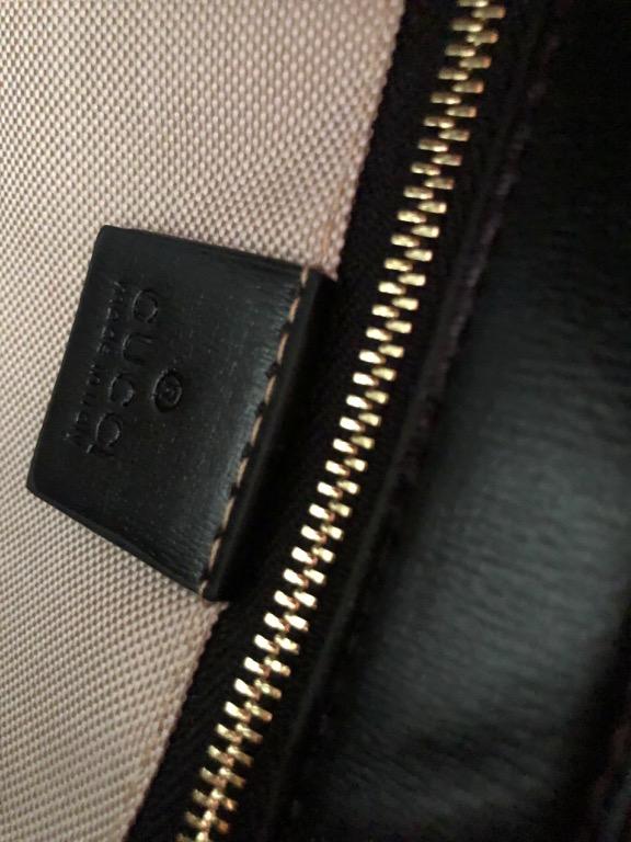 Gucci horsebit black - preloved (Category: Luxury Bags & Wallets) located in Manila. Submitted by jadah26 (Listing ID 1075138188, Image 2). Description: Gucci horsebit sling bag Bought from Japan With care card, dustbag No flaws, good as new, rank A Price negotiable Meet up or delivery .