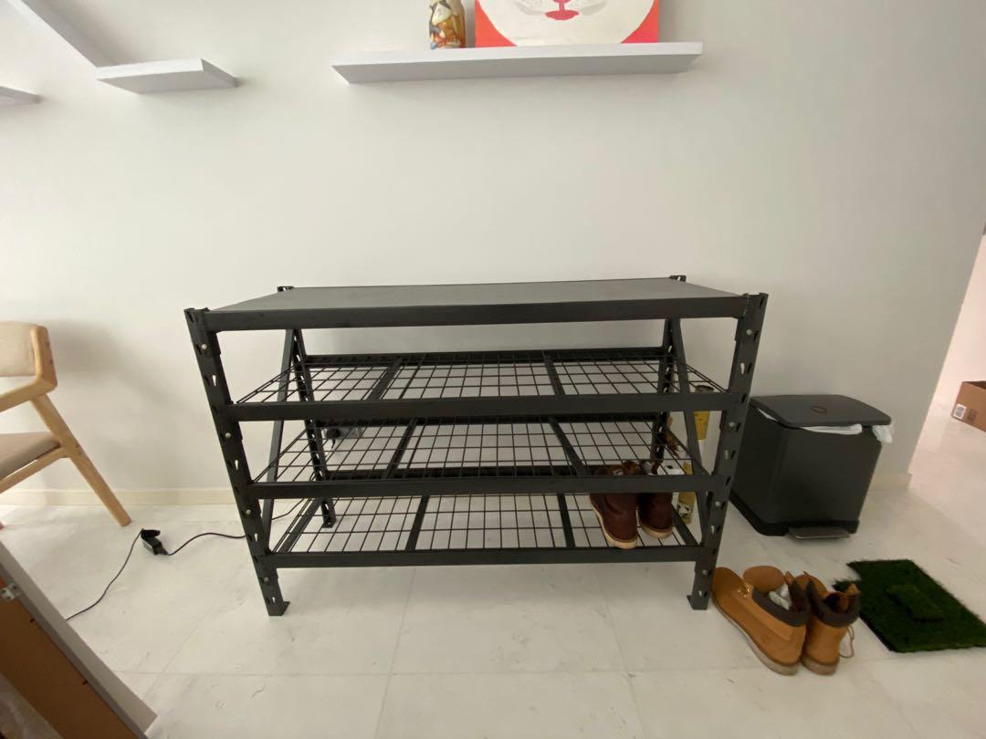 Heavy duty discount boot rack