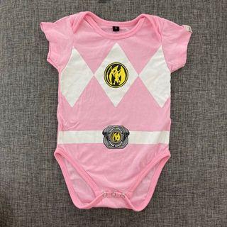 HeyBabyIndo Baby Romper Jumper Power Ranger Pink