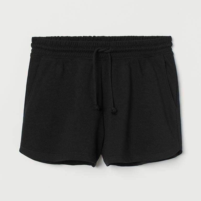 H\u0026M Divided High Waist Shorts, Fesyen 