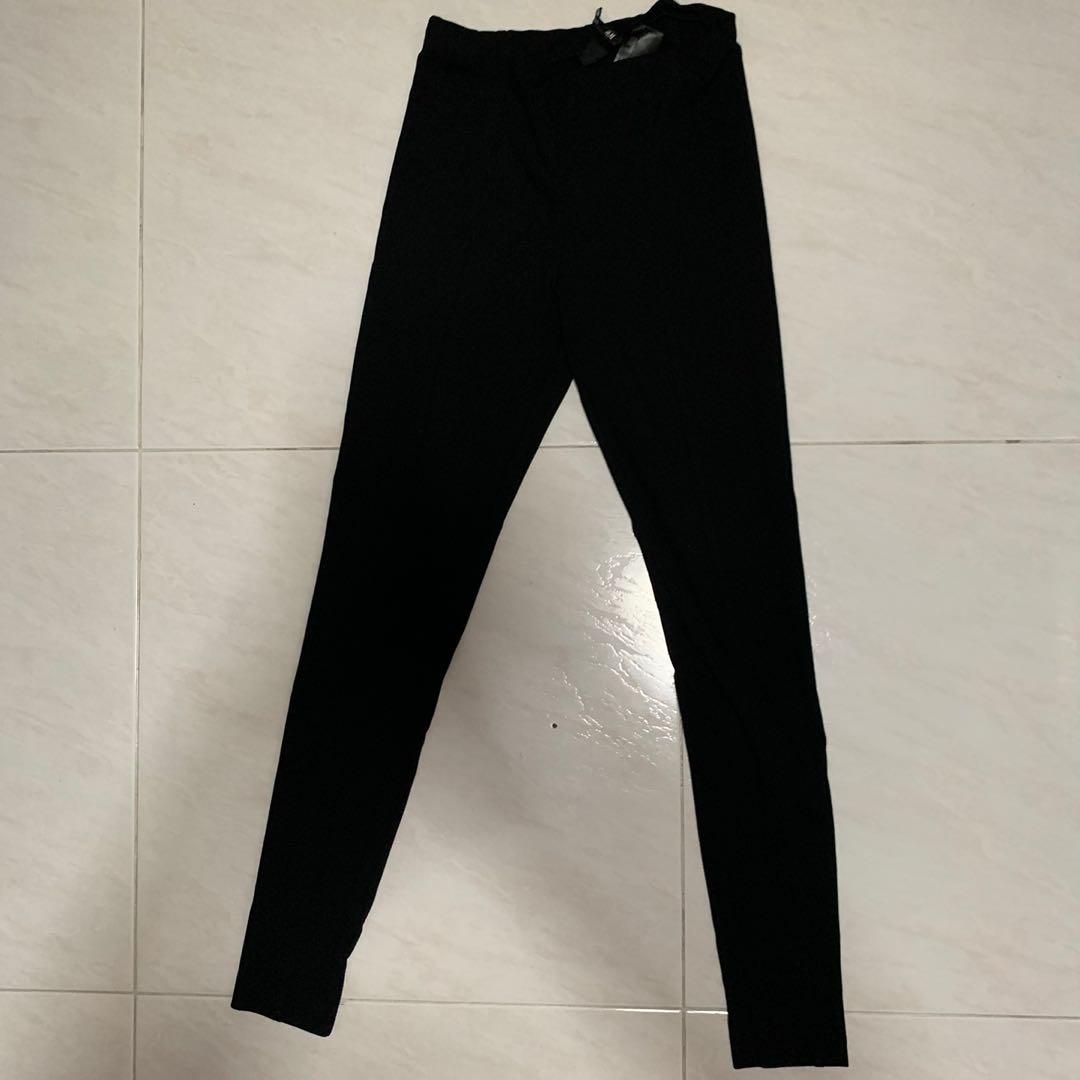 H\u0026M Stretchable Black Formal Pants