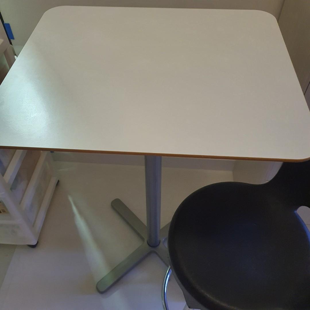 Ikea Bar Table with 2 chairs, Furniture & Home Living, Furniture, Tables & Sets on Carousell