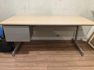 Ikea Desk with Drawers