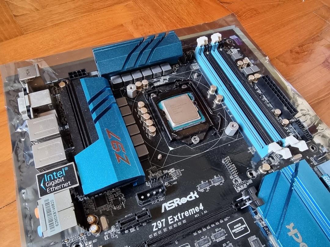 大人も着やすいシンプルファッション ASrock Z97Extreme6 16G+i7 4790k マザーボード