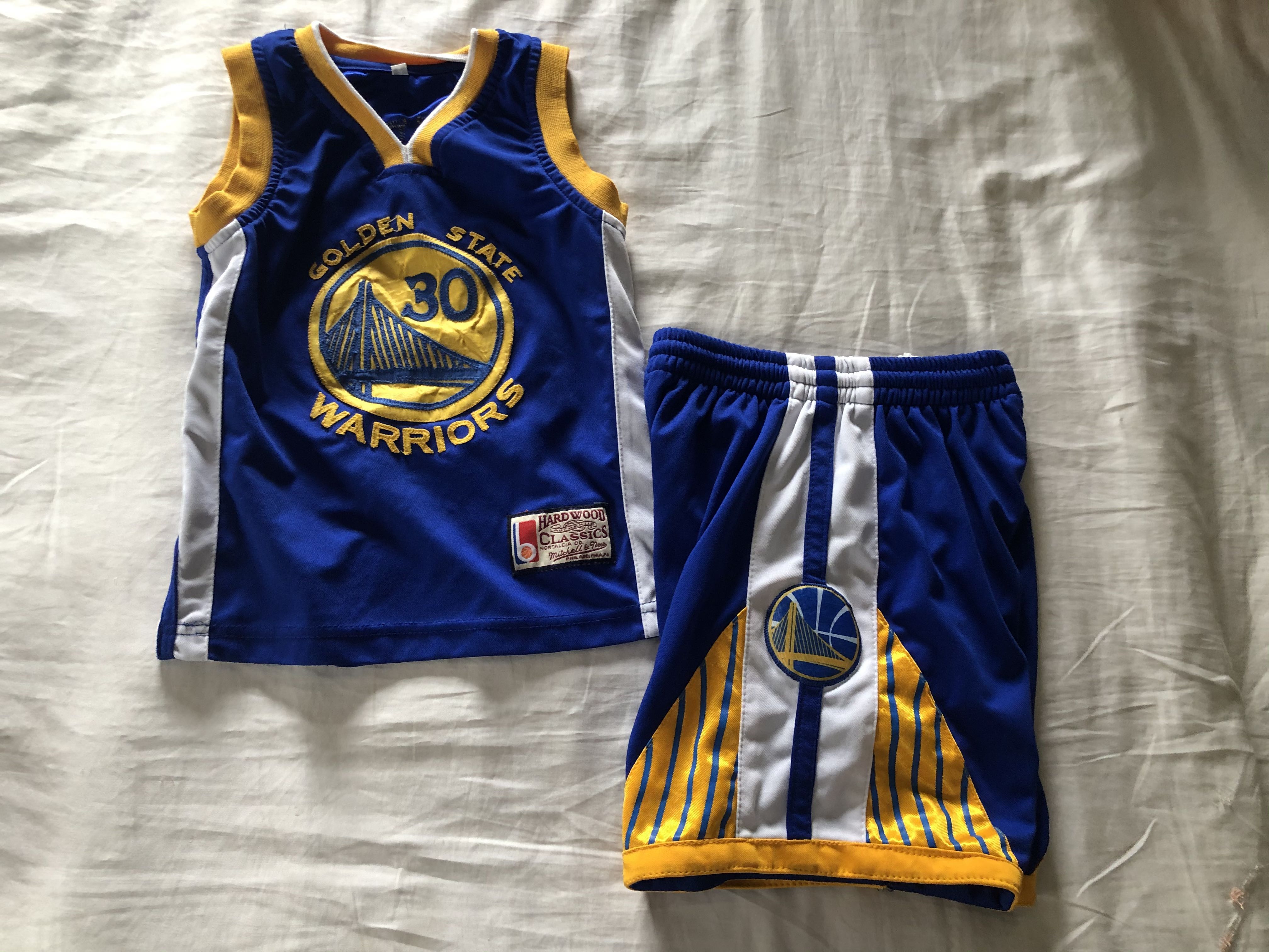 curry jersey set