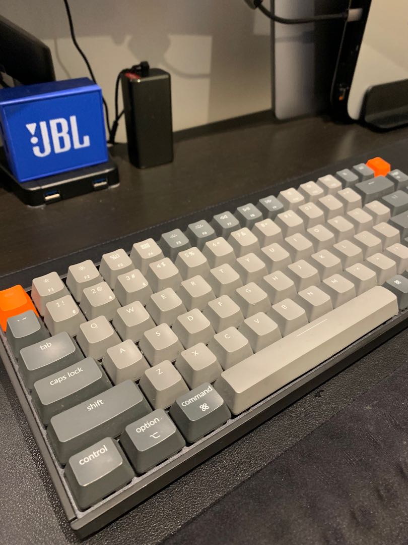 Keychron K2 + Wrist Rest, Computers & Tech, Parts & Accessories