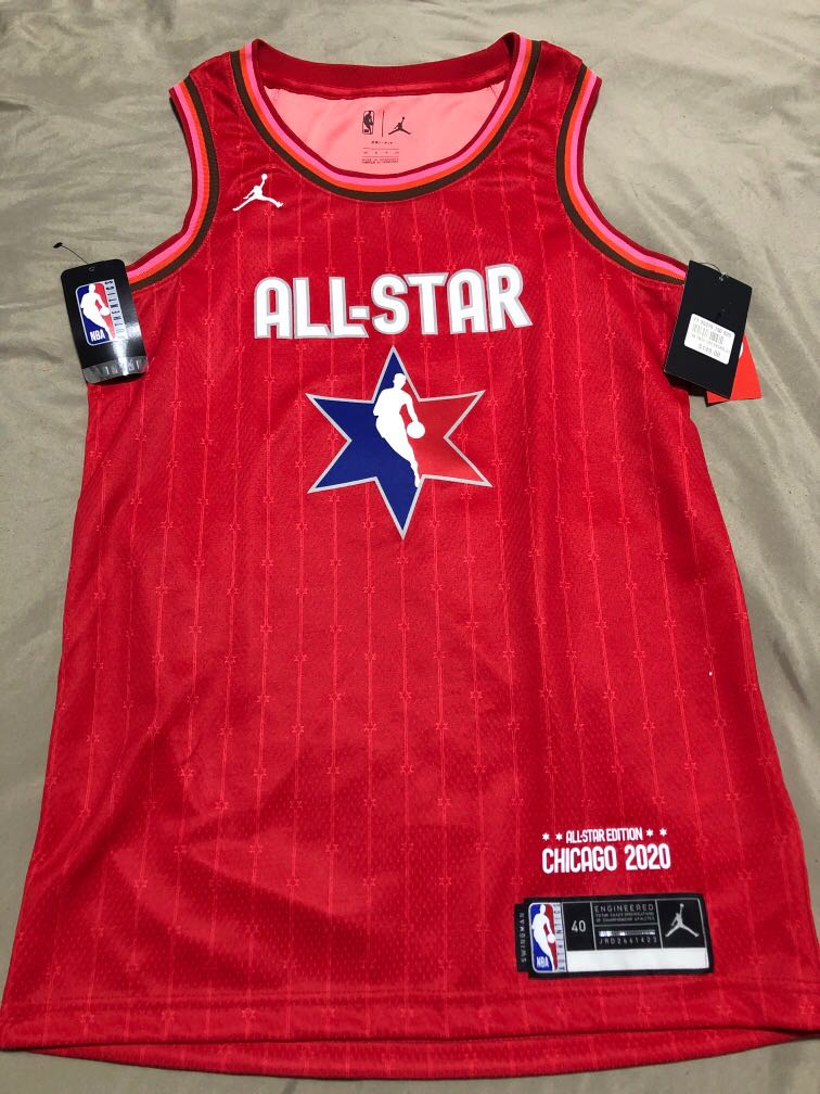 MICHAEL JORDAN Chicago BULLS White 2018 Kia ALL STAR GAME Swingman Jersey  S-2XL