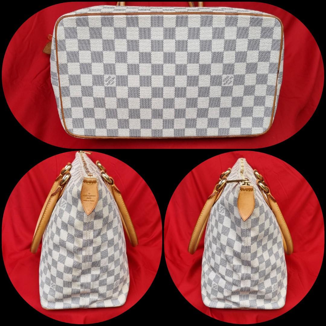 LOUIS VUITTON Damier Azur Saleya MM Shoulder Tote Bag N51185 - MyDesignerly