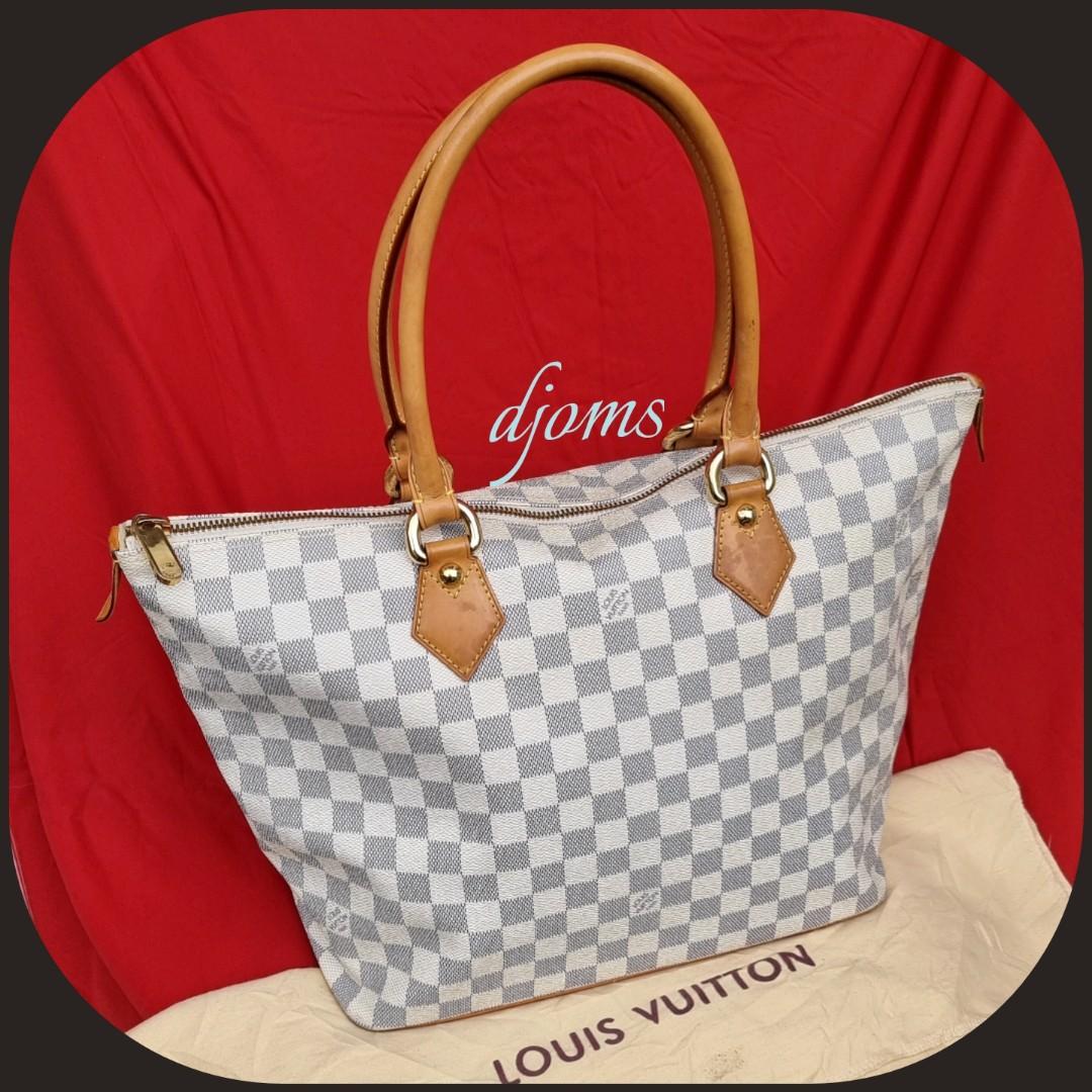 🛑LOUIS VUITTON LV Saleya Mm Damier Azure Zip Tote Bag, Luxury, Bags &  Wallets on Carousell