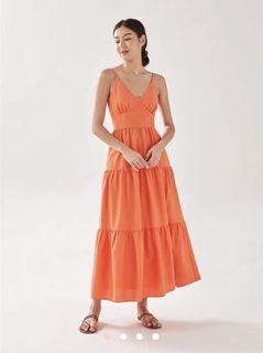 Love Bonito Lainey Ruched Panel Camisole Maxi Dress