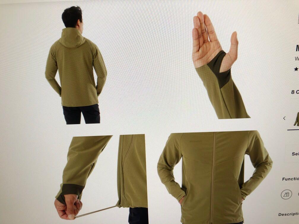 Mammut Macun SO Hooded Jacket Olive small Men s Fashion Coats Jackets and Outerwear on Carousell