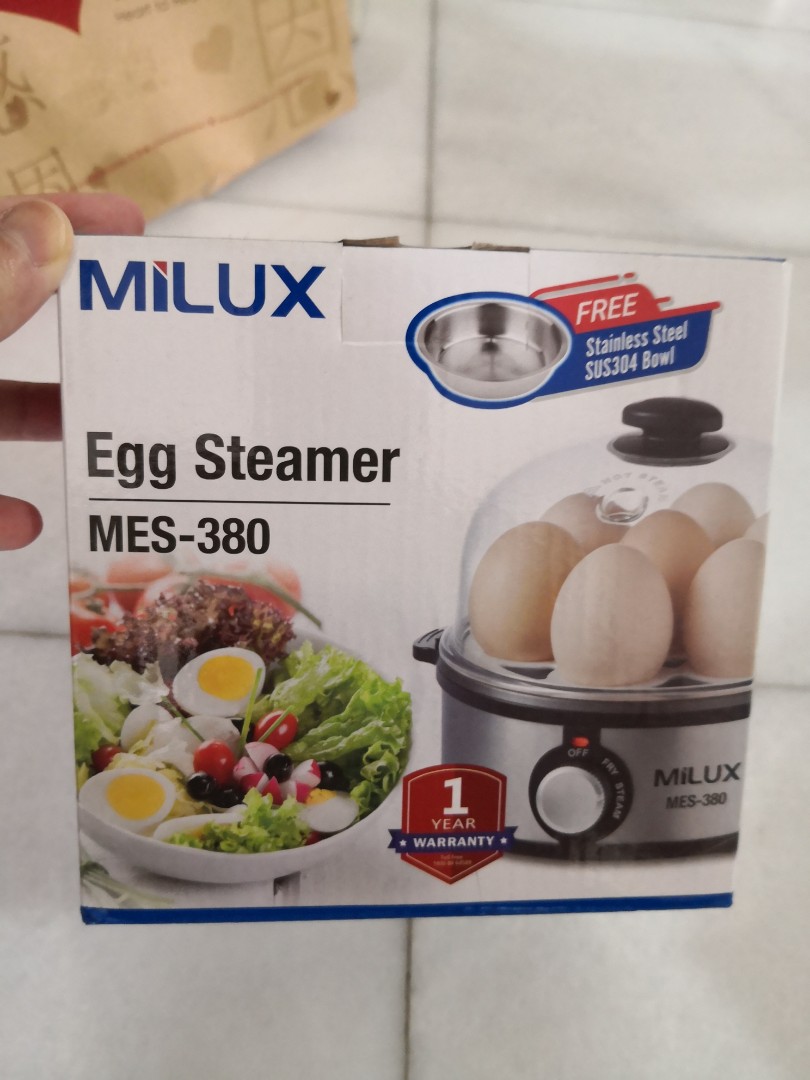 Milux Egg Steamer - Wholesaler Malaysia - Milux Sales & Service