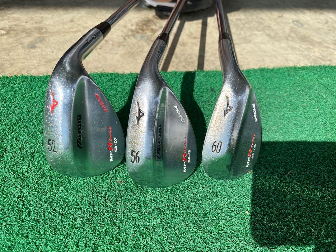 Mizuno R series Chrome Wedges 52 56 60 Sports Equipment Sports