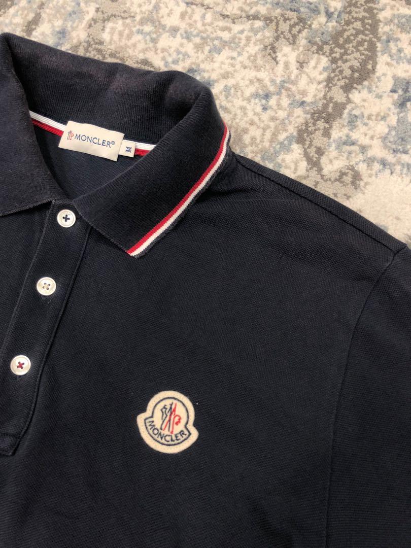 Moncler slim fit sales polo