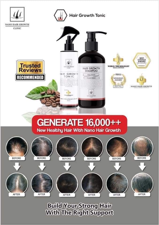 Nano hair growth tonic, Beauty & Personal Care, Hair on Carousell