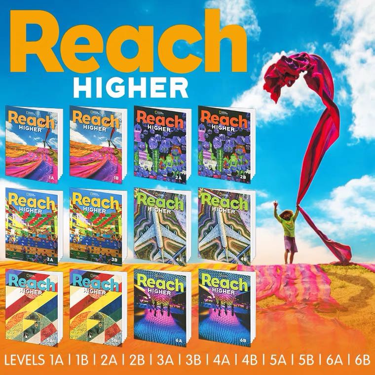National Geographic Learning- Reach Higher G1-6, Hobbies & Toys, Books ...