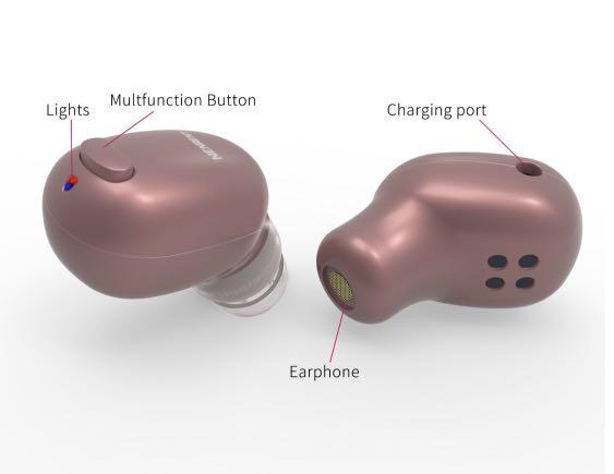 NENRENT S570 Bluetooth Earbud Smallest Mini Invisible Wireless