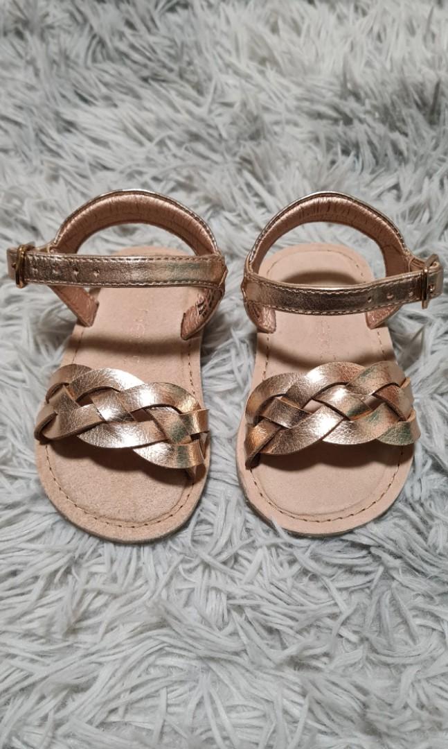 rose gold sandals uk