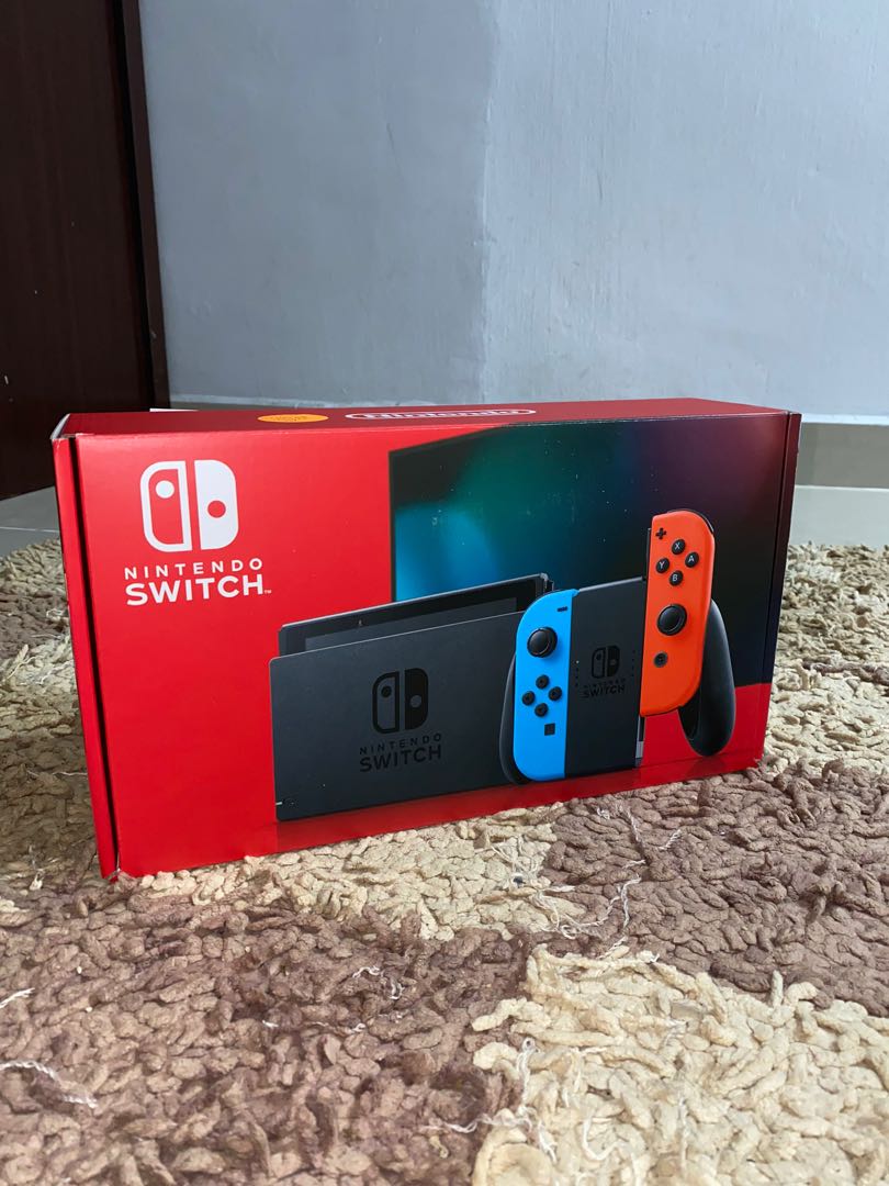 Nintendo Switch brand new with animal crossing, TV & Home Appliances, TV & Entertainment, TV