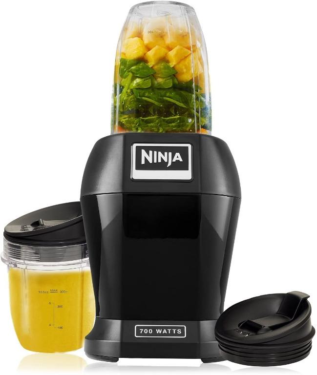 Nutri Ninja 700W Personal Blender BL457UK Black, TV & Home