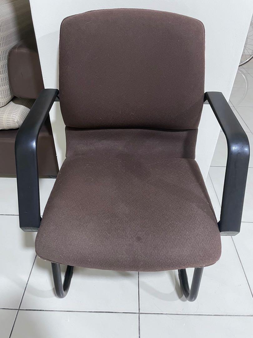Office Chair Desk Chair Without Wheels Home Furniture Furniture On Carousell
